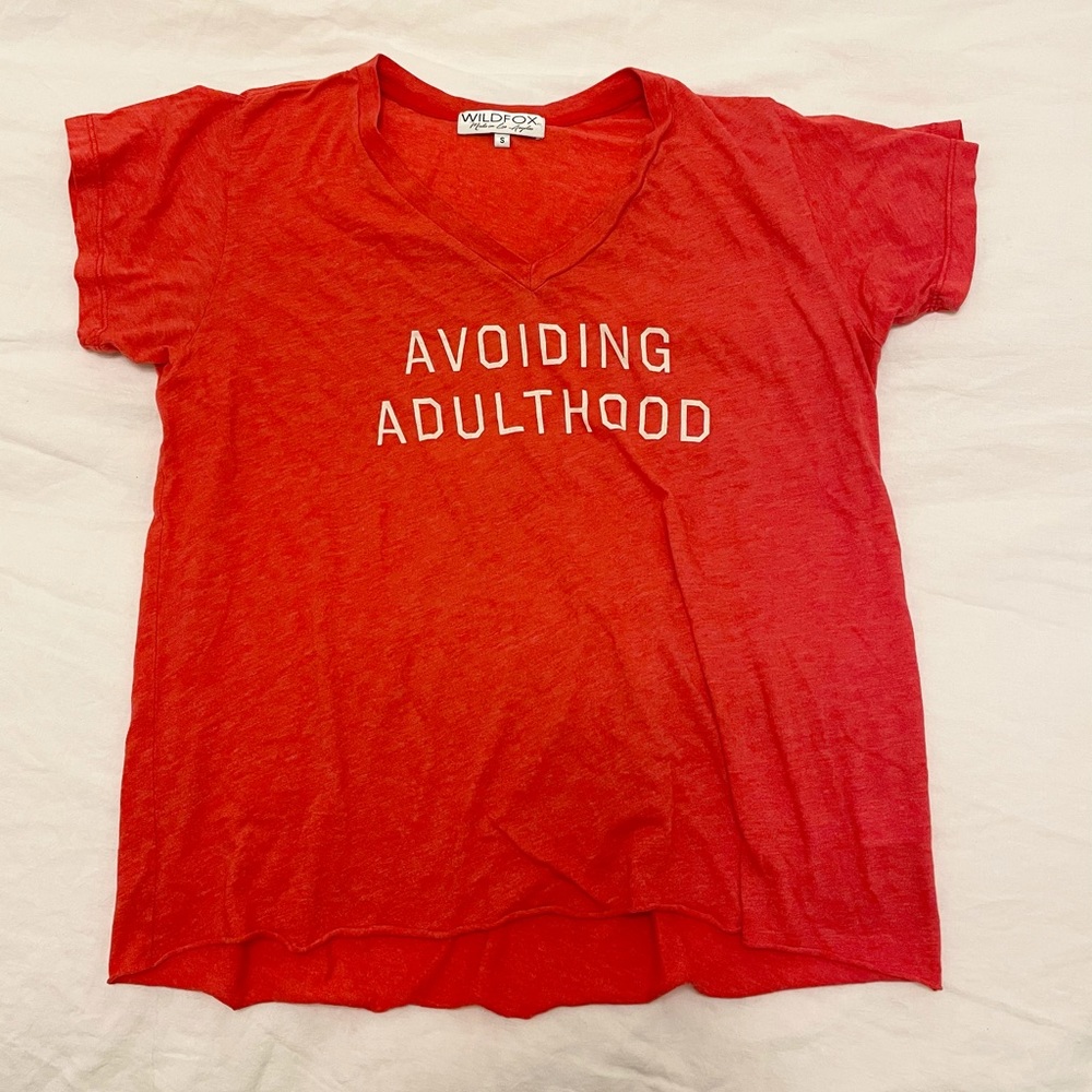 Avoiding Adulthood Romeo Tee - Picture 4 of 6